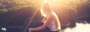 Girl in sunlight]