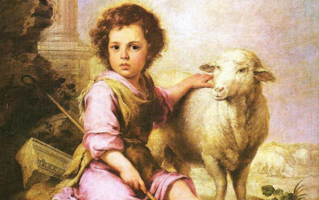 Church as Shepherd of Straying Sheep -1- Painting Christ the Shepherd