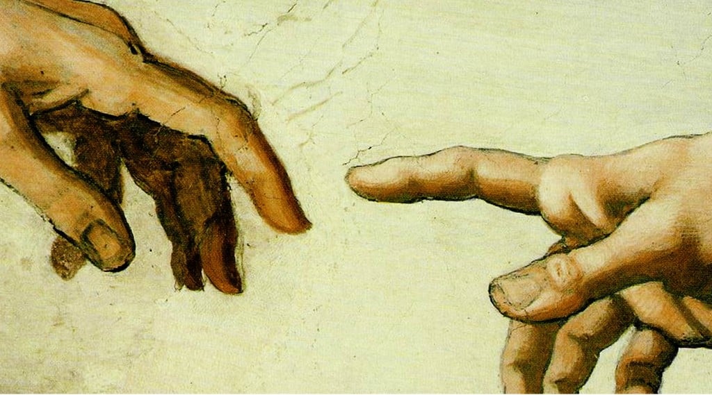 Jesus Christ the Mediator between God and Man-Augustine -1- God's Hand Reaching for Man