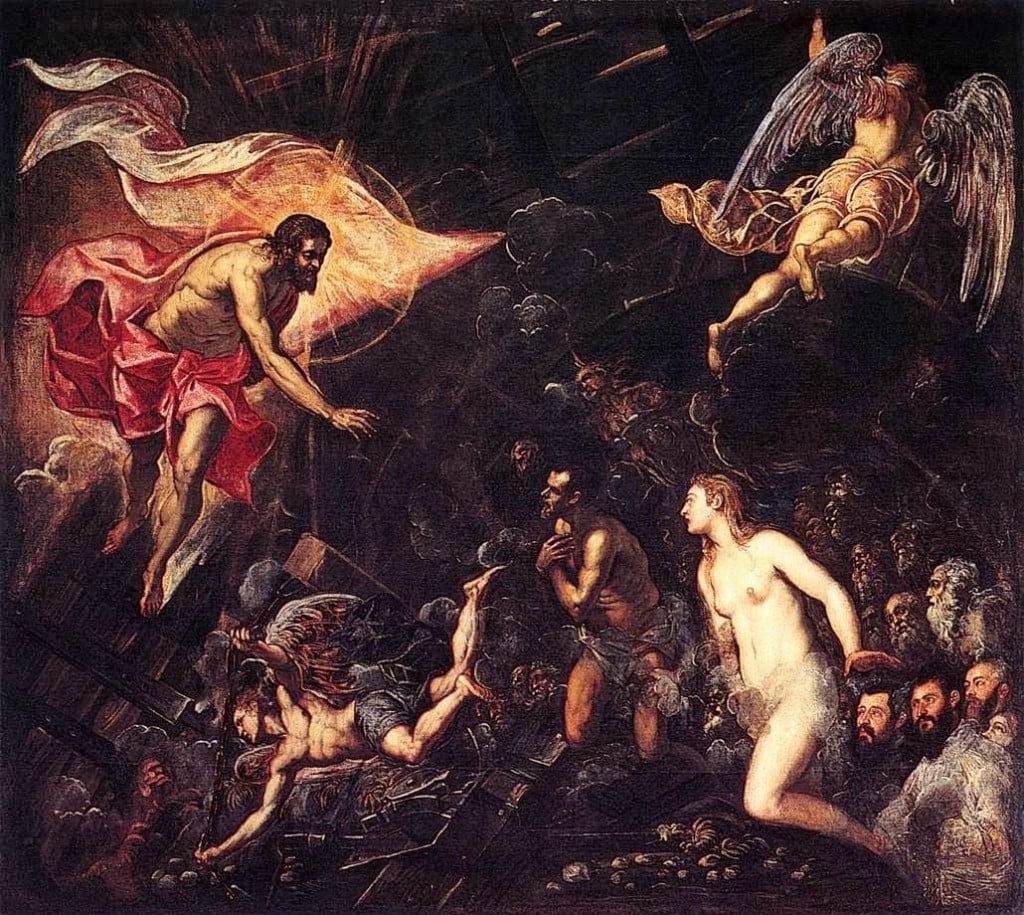 Jesus descends into hades harrowing hell holy saturday