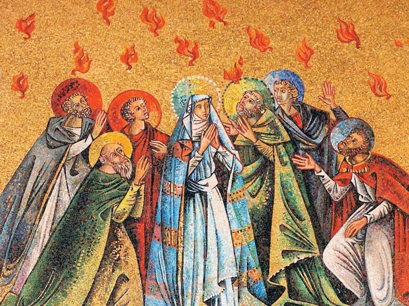 Pentecost novena sunday birthday of the Church seven 7 gifts & charisms of the Holy Spirit