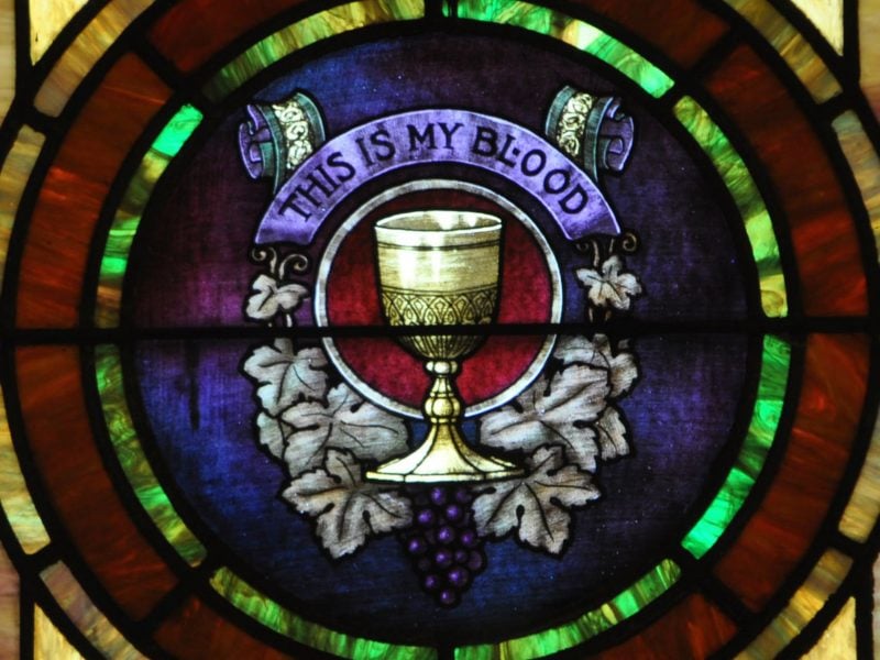 Chalice mass eucharist this is my blood