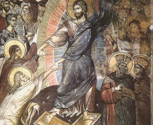 baptism symbol of christ's passion st. cyril of Jerusalem Easter Octave mystagogia