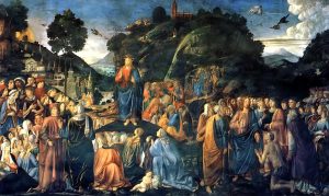 Jesus Christ Sermon on the Mount Lord teaches us to pray lord's prayer cyprian
