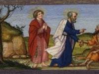 Blessed the Poor in Spirit – Leo the Great peter heals cripple