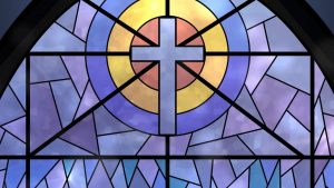 mother teresa population development unborn life abortion stained glass cross