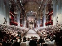 POPE JOHN XXIII LEADS OPENING SESSION OF SECOND VATICAN COUNCIL