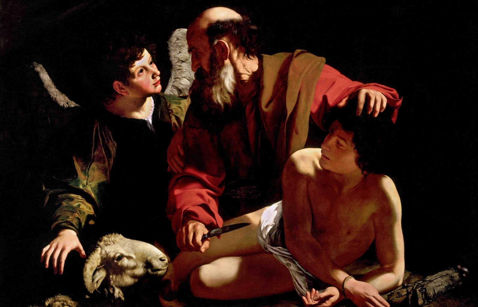 caravaggio il sacrificio di isacco
