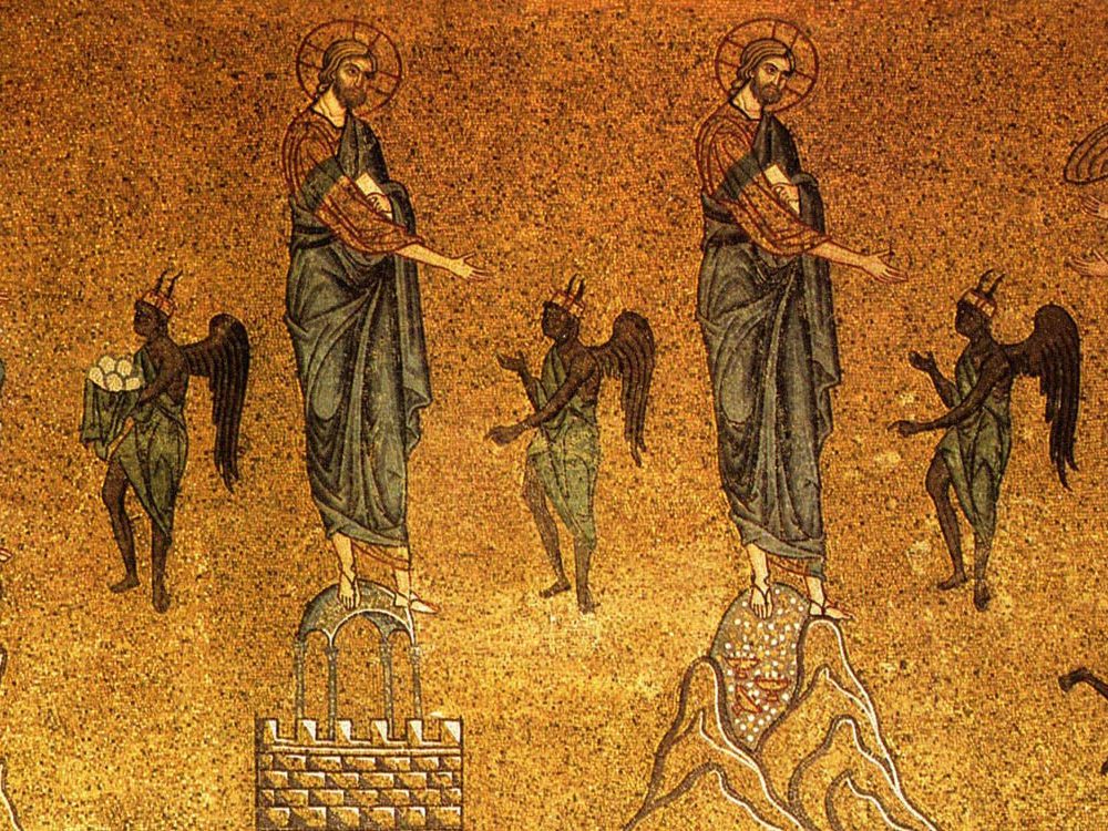 lent 5 temptation of christ san marco Crossroads Initiative