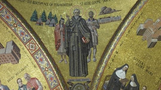 North American Jesuit Martyrs Isaac Jogues John Jean de Brebeuf October 19 evangelization gospel native americans indians Iroquois