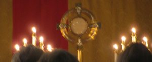 host monstrance eucharist mass sacrifice