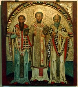 basil the great gregory nazianzen nazianzus cappadocians church fathers january 2 friends friendship
