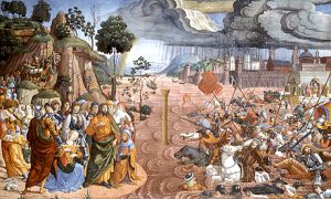 origen baptism as crossing the jordan river into the promised land joshua