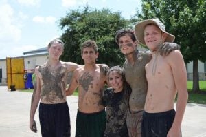 muddy kids