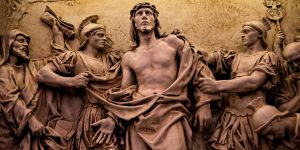 Jesus stripped of his cloak Holy Week Triduum Passion of Christ paschal sacrifice