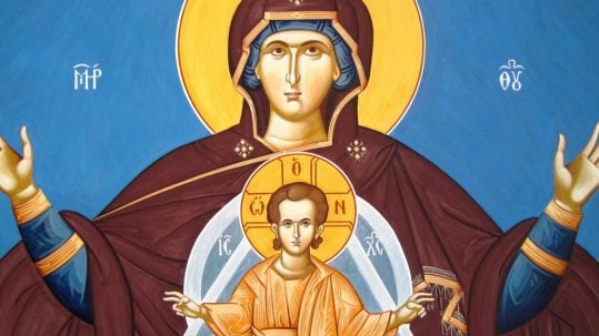 mary mother of God theotokos January 1 New Year's cyril council Ephesus human