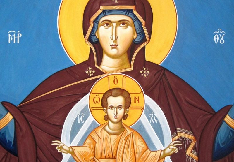 mary mother of God theotokos January 1 New Year's cyril council Ephesus human