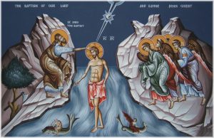 ambrose milan power powerful waters water of sacrament baptism invisible fire holy spirit dove cross of Jesus Christ trinity blood
