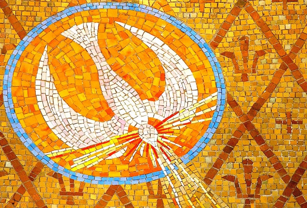 holy spirit mosaic