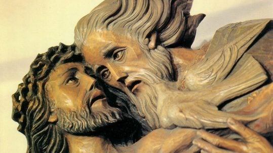 father God father's day fatherhood intimacy affection love suffering shelter padre Dio Festa del Papà paternità intimità affezione amore sofferenza protegge