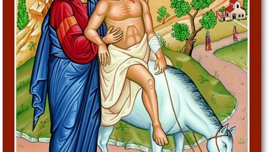 parable good samaritan mercy compassion love neighbor 15th Sunday Ordinary C amor al prójimo buen samaritano misericordia