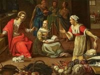 mary martha bethany fullness catholic distraction 16th sunday ordinary c maria marta Betania pienezza cattolica distrazione sedicesima domenica ordinario C