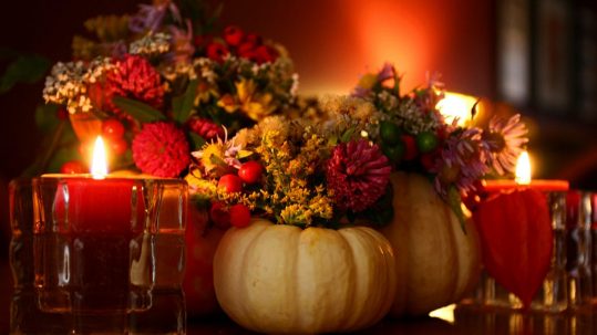 Thanksgiving Day Reading Table Blessing grace before meal