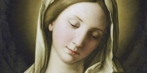 mary augustine conceived faith kept word truth God mother mothers baptism presentation