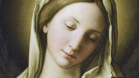 mary augustine conceived faith kept word truth God mother mothers baptism presentation