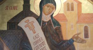 St. Clare of Assisi August 11 indescribable delights of Christ the bridegroom spouse unclouded mirror beauty poverty