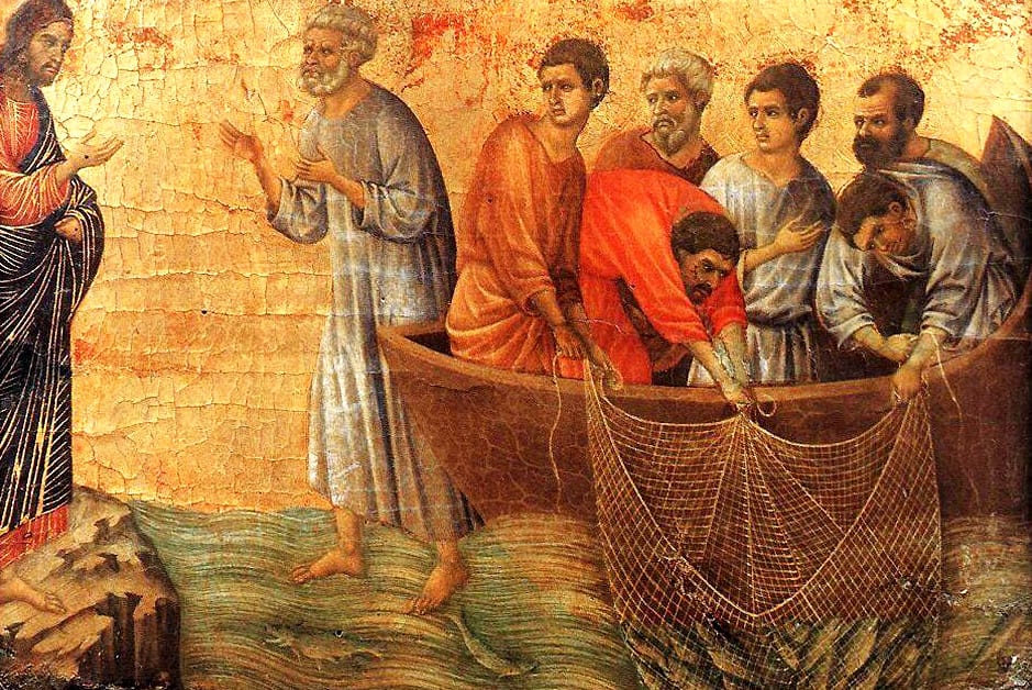 apostles twelve disciples peter fishermen