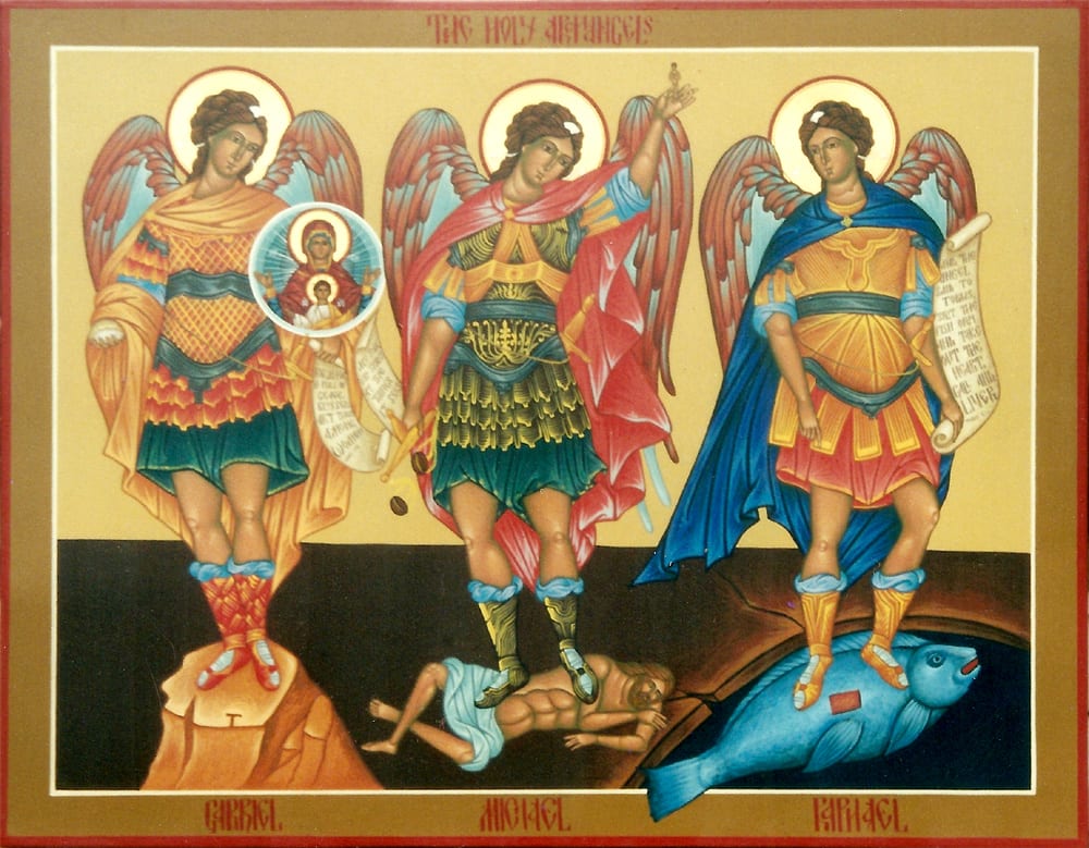 Archangels Michael, Gabriel & Raphael Gregory the Great Crossroads Initiative