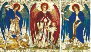 St. Gregory the Great on Archangels Michael, Gabriel, Raphael feast September 29