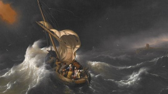 walking on water jesus peter fear not mature faith trials 19th Sunday Ordinary Time A Camminare sulle acque Gesù Pietro paura fede non matura prove 19 domenica tempo ordinario A