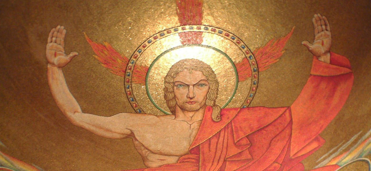 resurrected christ mosaic-national-shrine-of-the-immacualte-conception