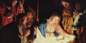 christmas manager nativity scene blessing