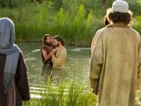 Who is coming to town baptism of jesus photo