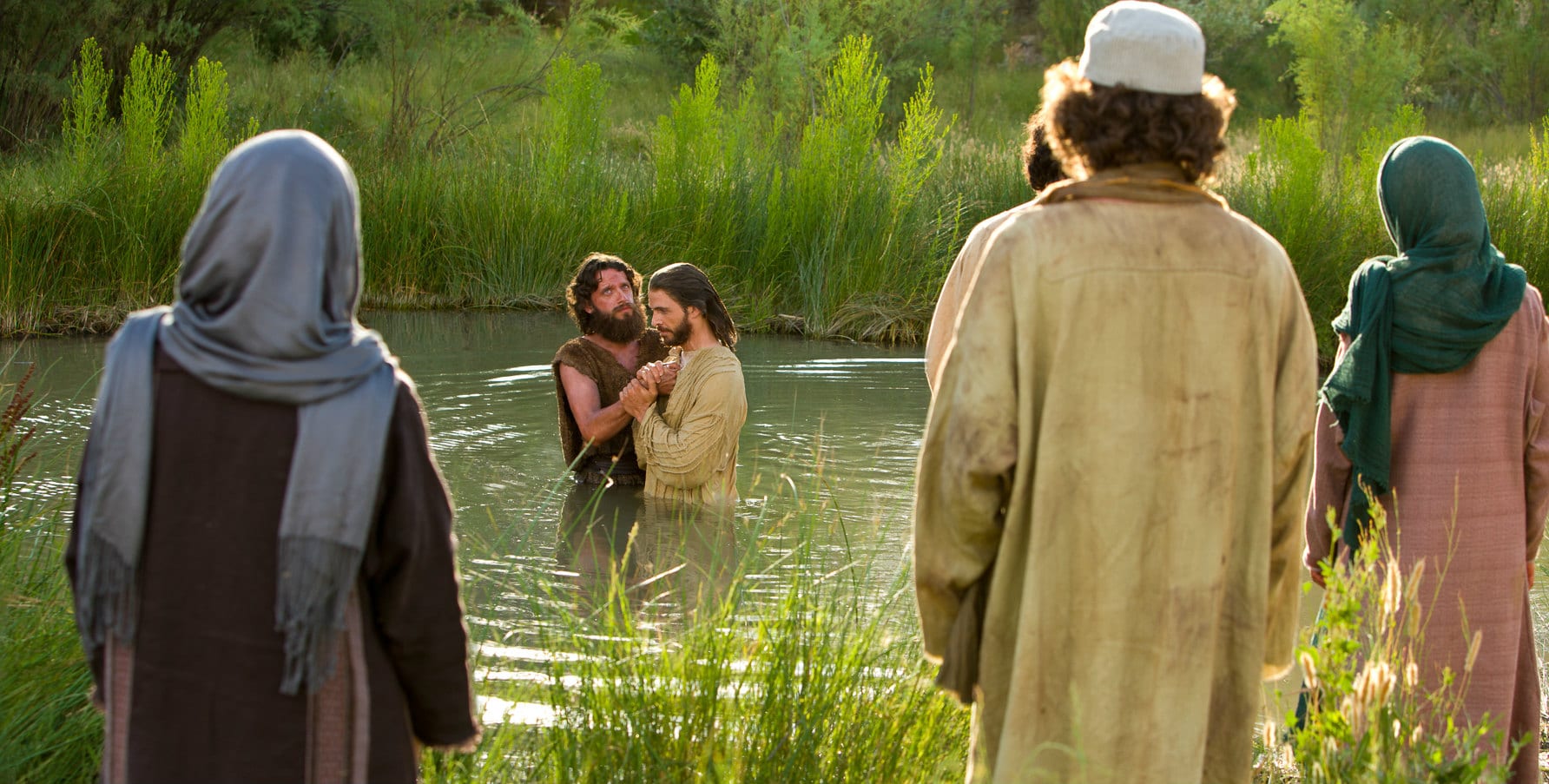 Who is coming to town baptism of jesus photo