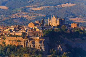 hill town of Orvieto with Duomo