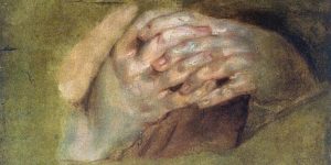 praying hands prayer St. Hilary of Poitiers January 13 defender of the Trinity divinity of Christ Peter Paul Rubens