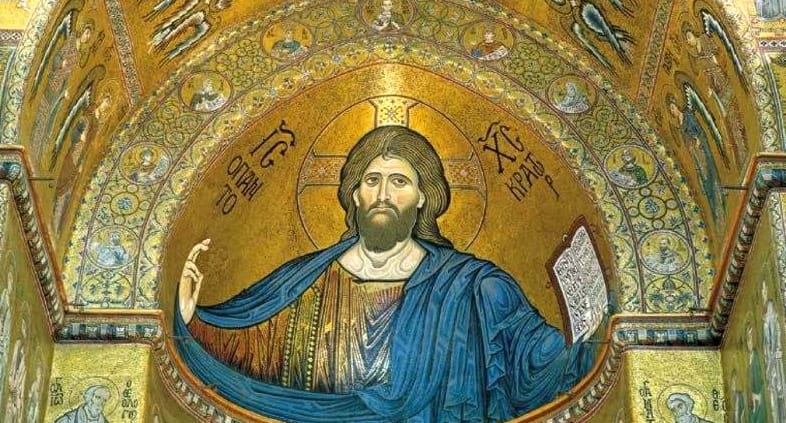 Pantocrator apse monreale Incarnate Wisdom