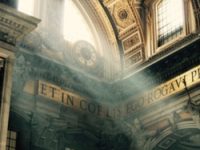 St. Peter's Basilica, sunlight, church