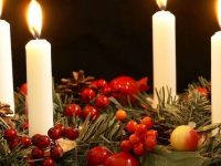 Adviento - La razón para la temporada advent candle wreath Advent - The Reason for the Season masonry
