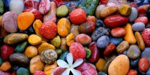 colorful pebbles in a stream Life & Impact of St. Gregory the Great