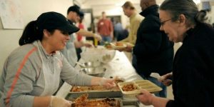 food kitchen Martha, Mary, Prayer & Service masonry