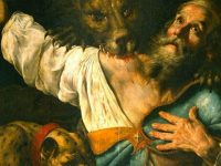 ignatius martyr attacked by animals masonry