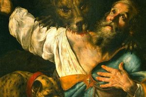 ignatius martyr attacked by animals masonry