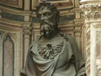 john the baptist statue masonry