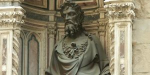 john the baptist statue masonry