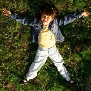 kid lying in grass Heaven's Green Pastures - Gregory the Great masonry